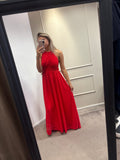 Summer dress long - rood