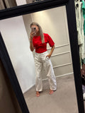 Shania top - Rood