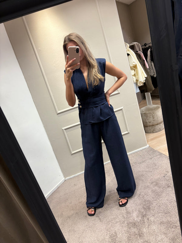 Alessia set donkerblauw