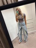 Basic t-shirt - Taupe