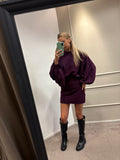 Wool set - Aubergine