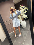 Lovey dress - Blauw