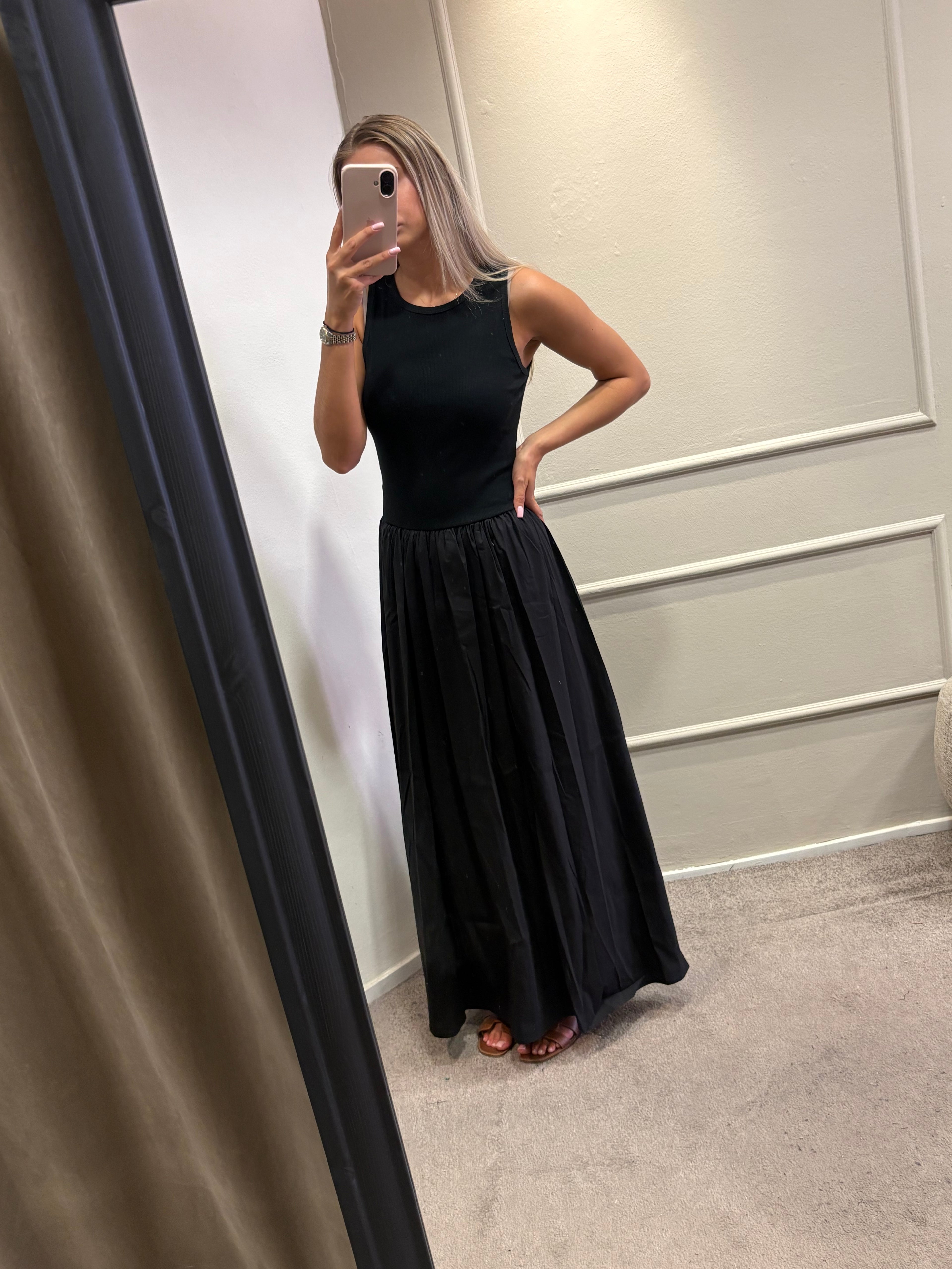Meike dress -  Zwart
