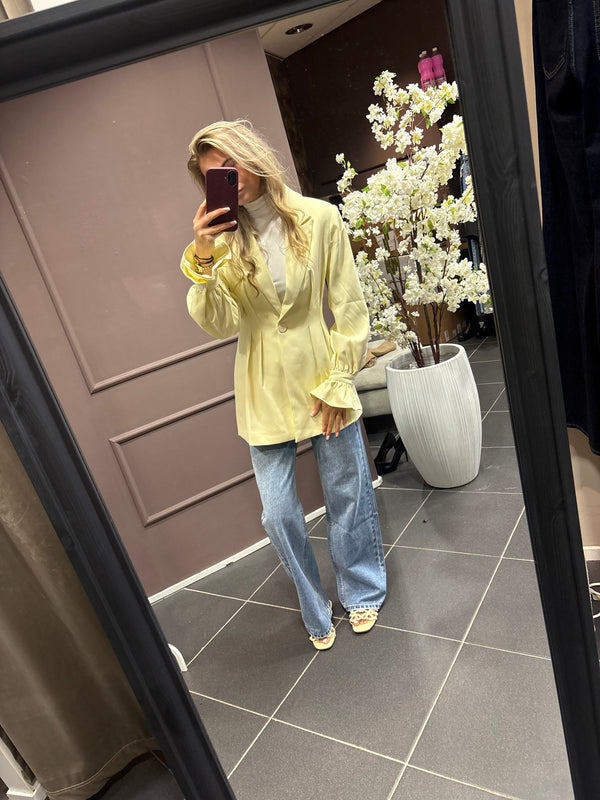 Aless blazer - Geel