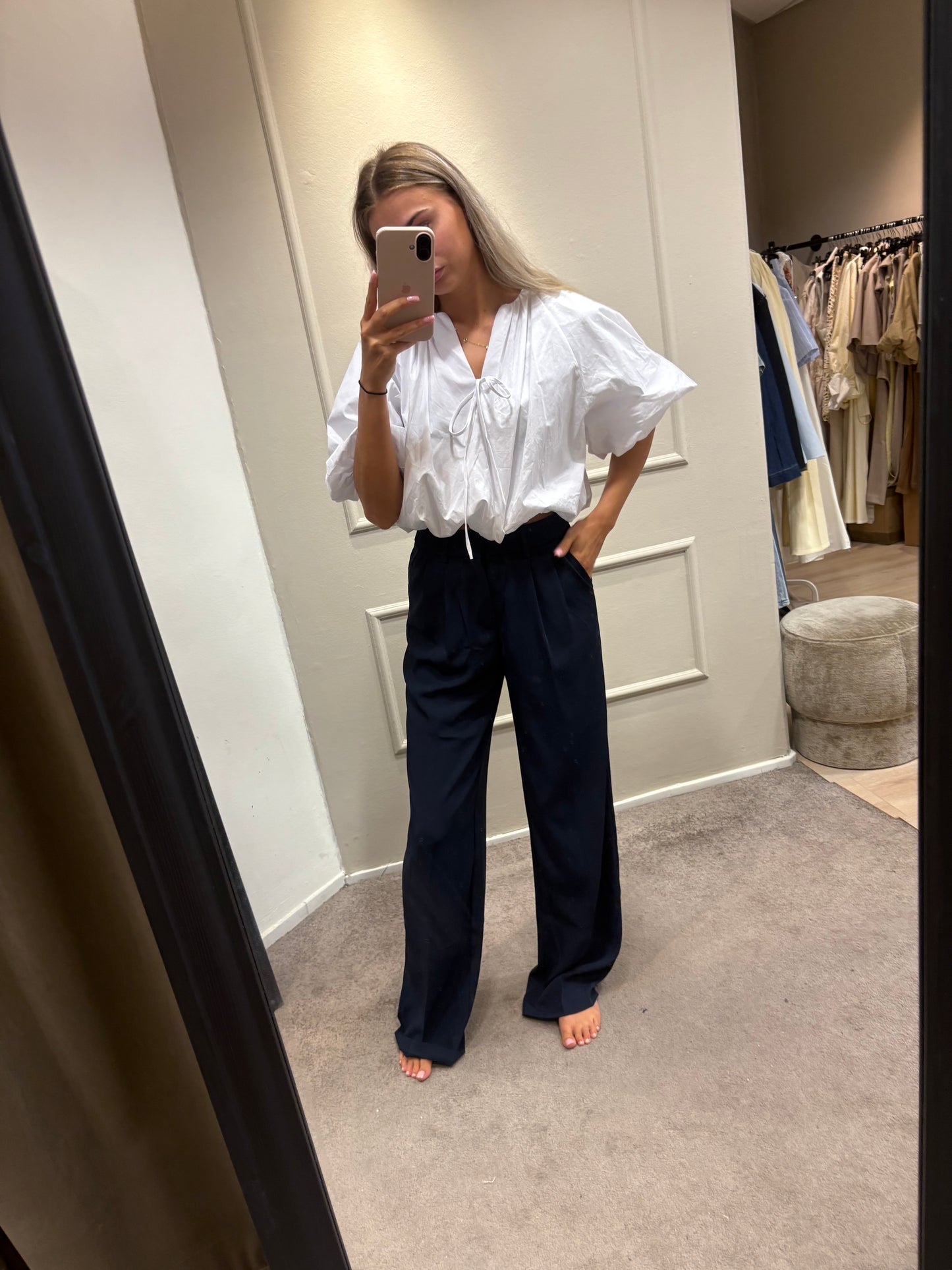 Poff blouse - Wit