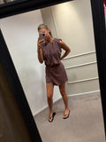 Sil playsuit - Bruin
