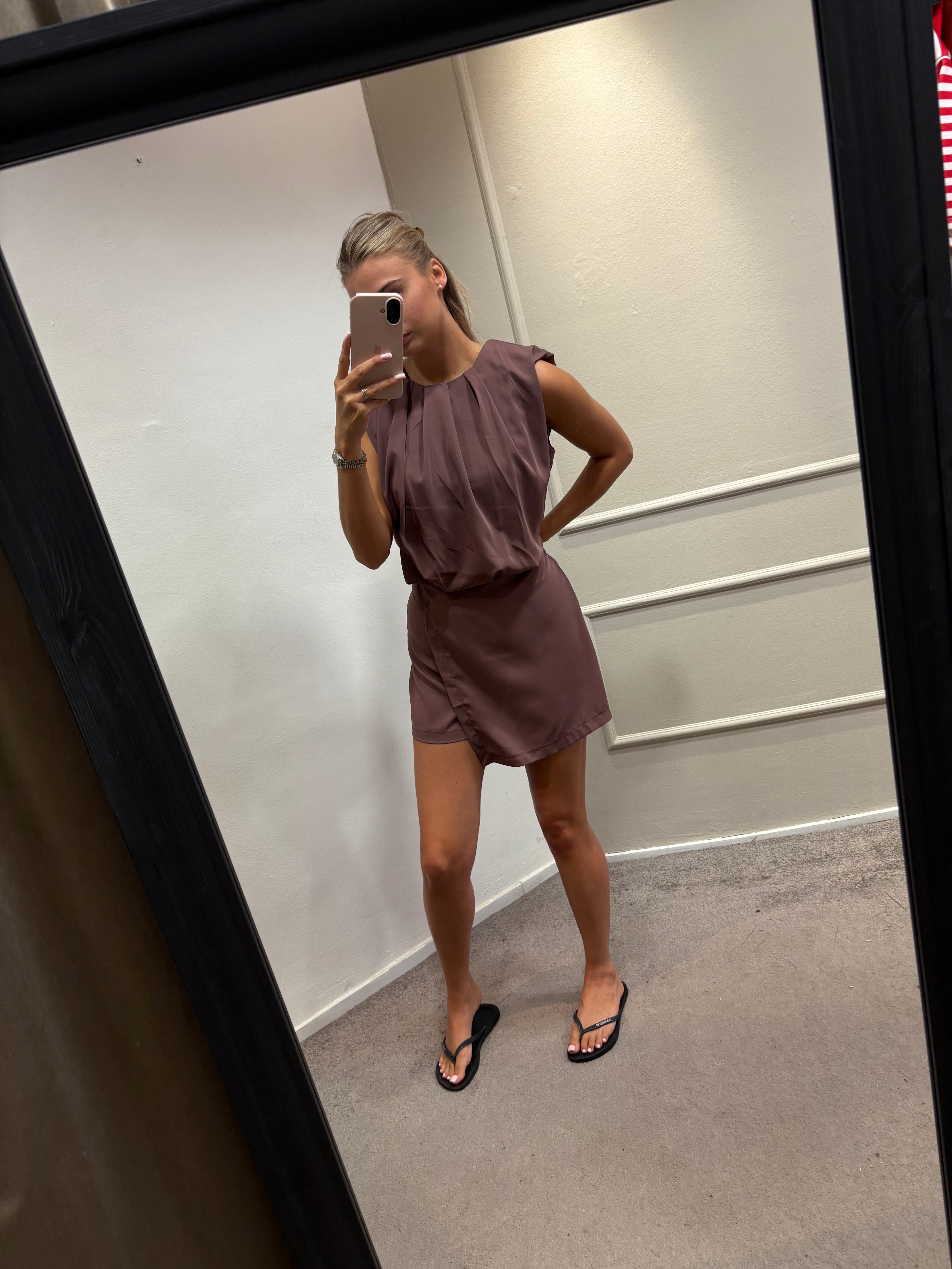 Sil playsuit - Bruin