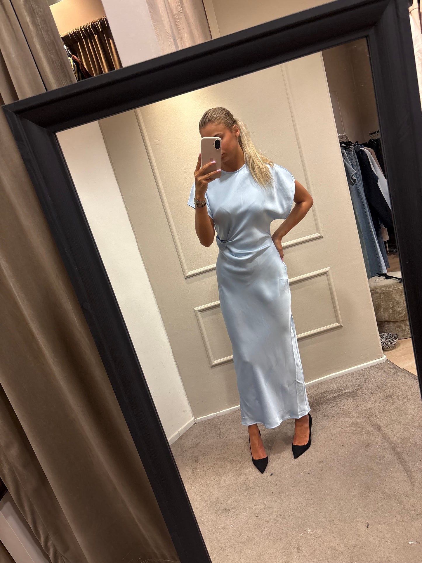 Dominique dress - Blauw