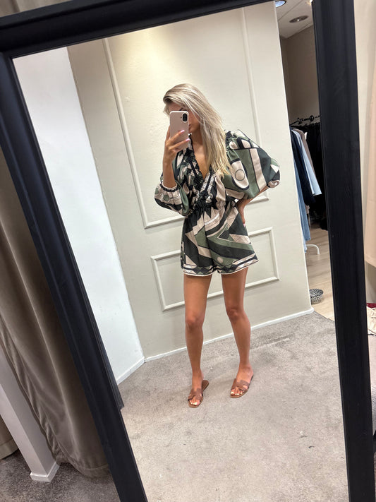 Summer playsuit - Groen