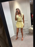 Summer playsuit - Geel