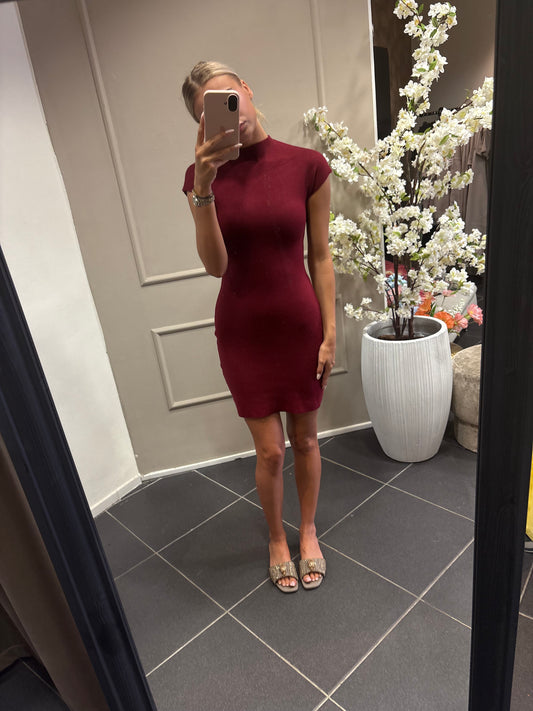 Gaby dress - Bordeaux Rood
