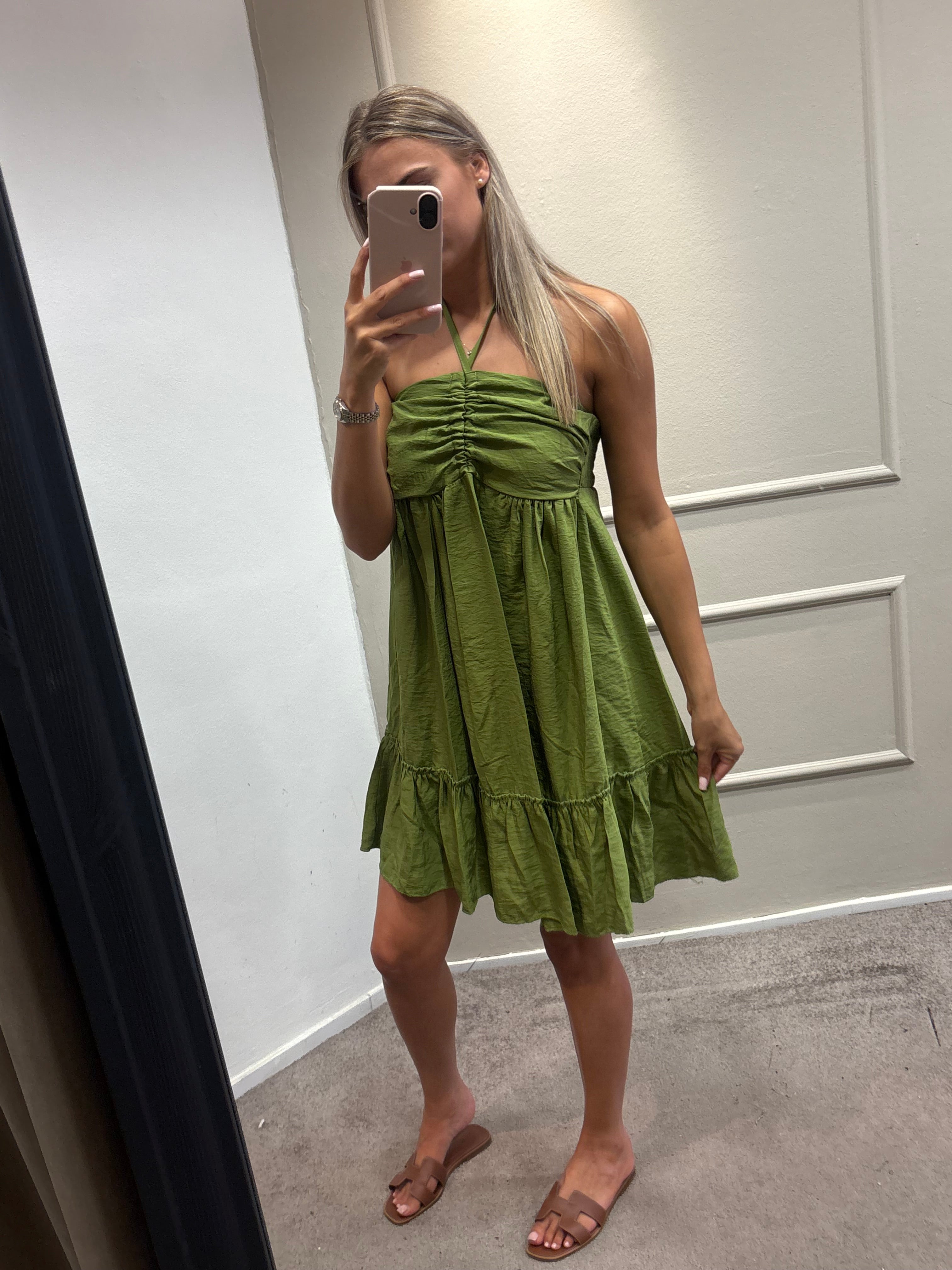 Summer dress short - Green