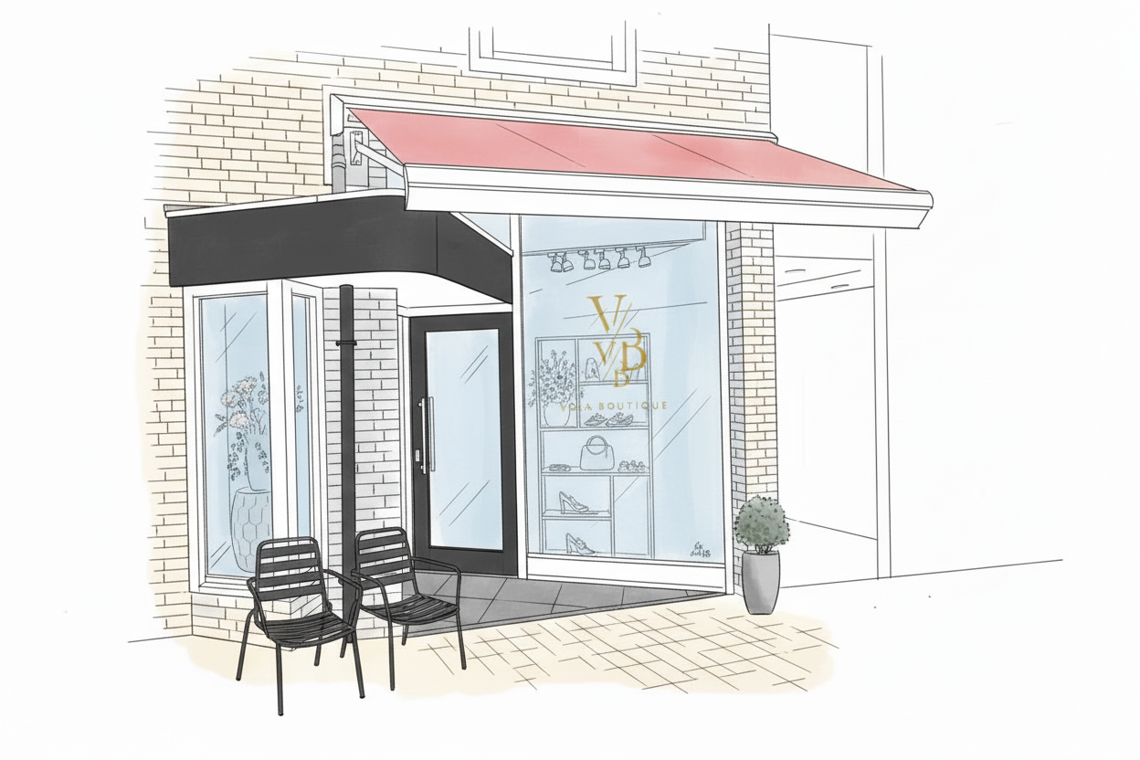 VOLA BOUTIQUE Illustratie Deluxe