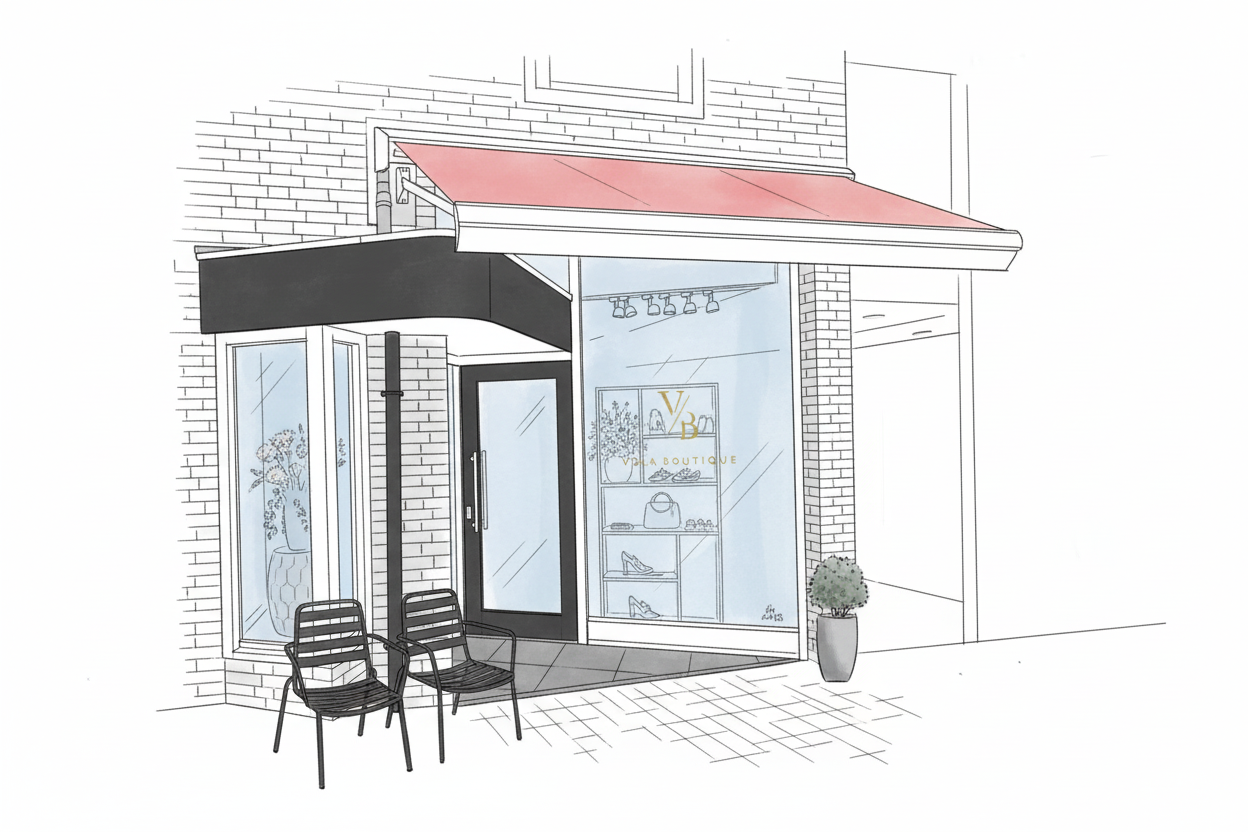 VOLA BOUTIQUE Illustratie